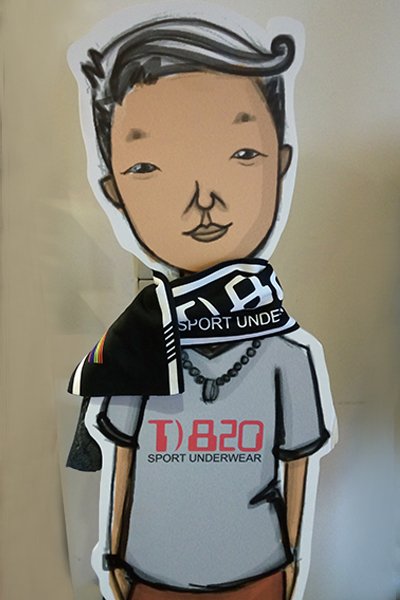 長版運動毛巾